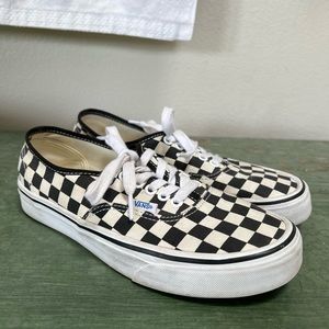Checkered Vans
